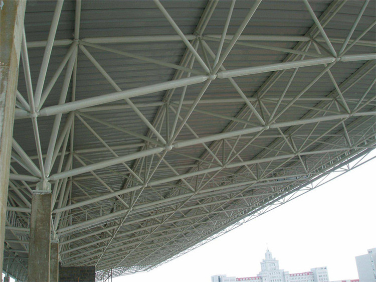 安陆学院体育场网架工程